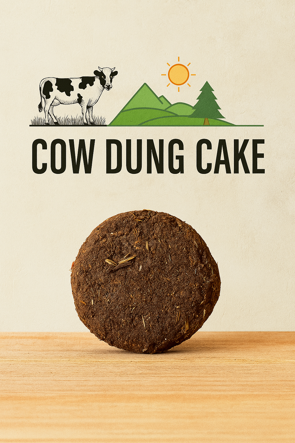 Natural Cow Dung Cake – For Sacred Rituals & Vastu Purification