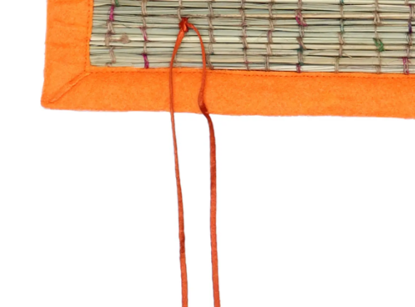 Kusha Grass Aasan Donation In Temple, Sanskrit Students, Yogis & Spiritual Gurus ( Pack of 11)