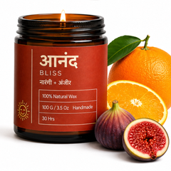 BLISS (आनंद Relax & Calm | Aromatherapy Scented Candles)