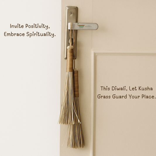 Kusha (Darbha) Grass Toran - Sacred Essentials for Diwali