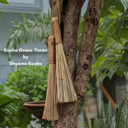 Kusha (Darbha) Grass Toran - Sacred Essentials for Diwali