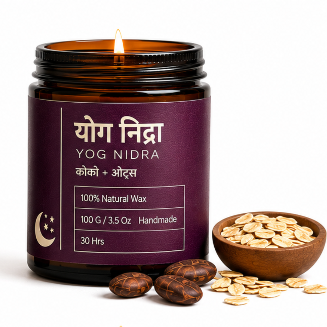 YOG NIDRA (योग निद्रा Sleep & Destress | Aromatherapy Scented Candles)