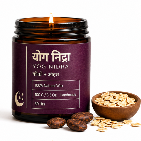 YOG NIDRA (योग निद्रा Sleep & Destress | Aromatherapy Scented Candles)