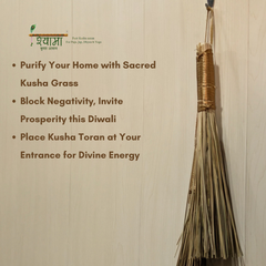 Kusha (Darbha) Grass Toran - Sacred Essentials for Door