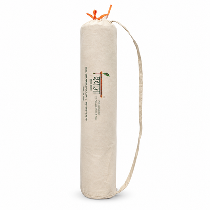 Shyama Kusha Cotton Carry Bag with Strap and Drawstring for Aasan - 2*2 FT