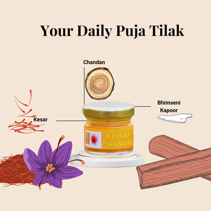 Kashi Kesar Chandan Tilak