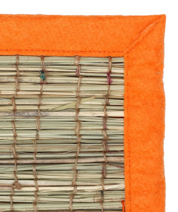 Kusha Grass Aasan Donation In Temple, Sanskrit Students, Yogis & Spiritual Gurus ( Pack of 11)