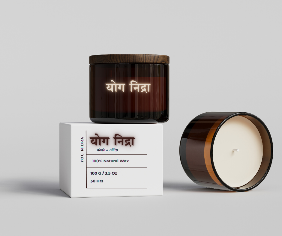 YOG NIDRA (योग निद्रा Sleep & Destress | Aromatherapy Scented Candles)
