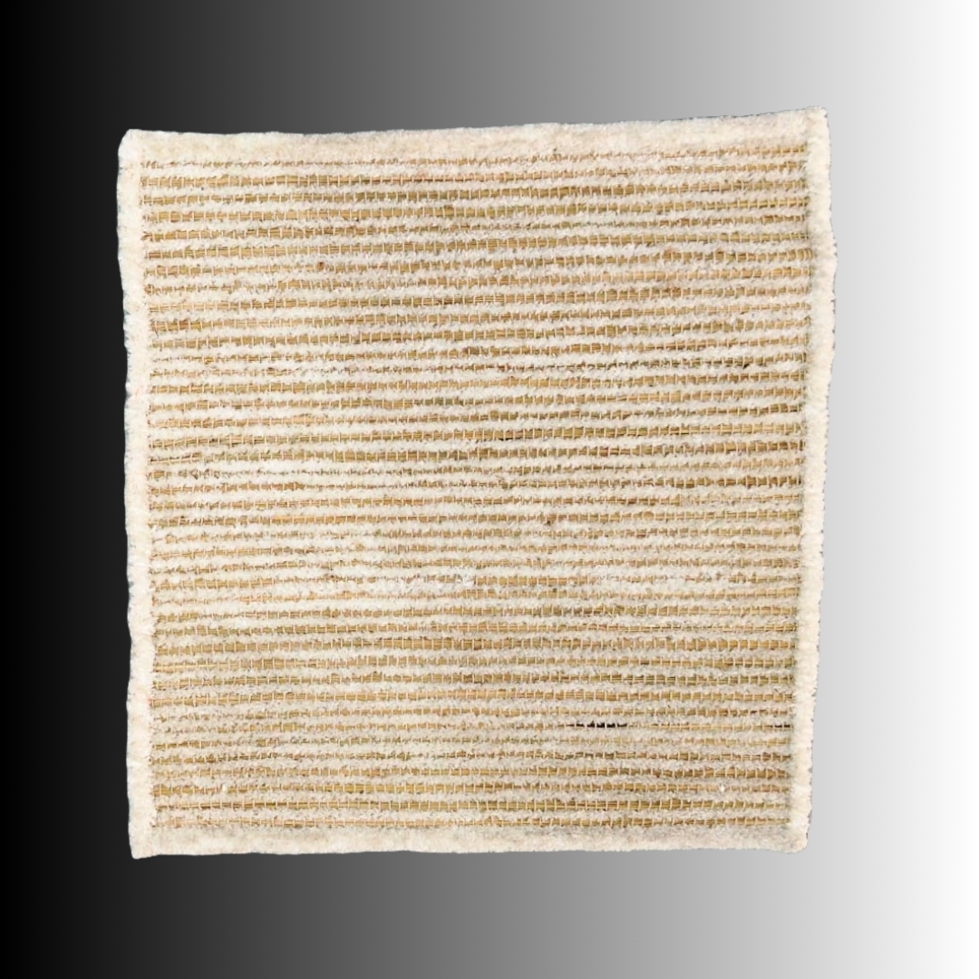 Kusha Grass & Silk Aasan for Meditation, Jap & Dhyan ( Long Hours of Comfortable Sitting ) 60 * 60 CM