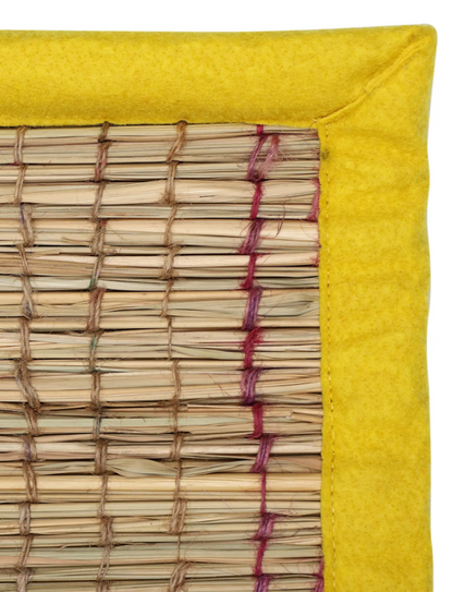 Kusha Grass Aasan Donation In Temple, Sanskrit Students, Yogis & Spiritual Gurus ( Pack of 5)